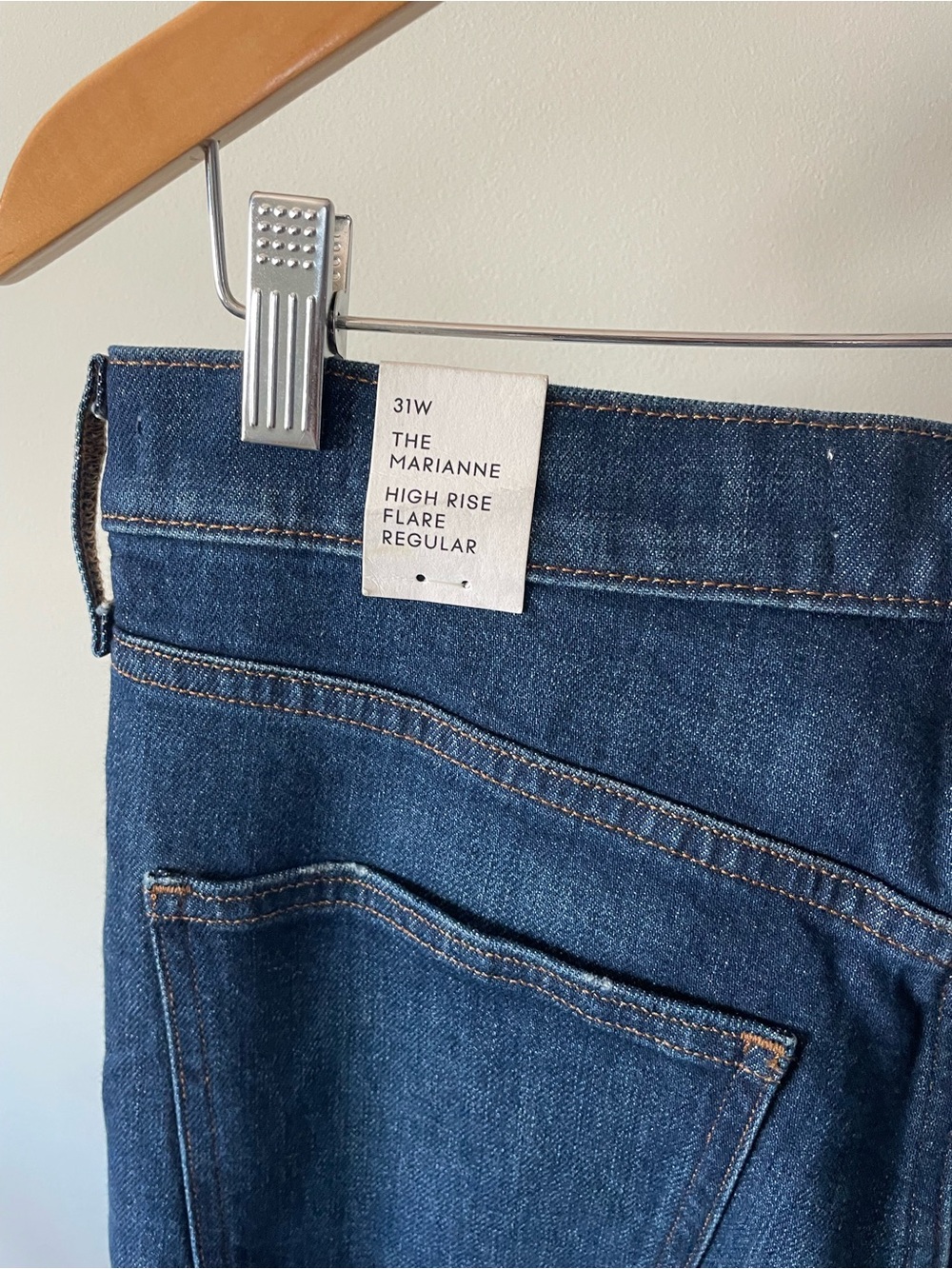 Denim Forum The Marianne High Rise Flare NWT Size 31 - Picture 6 of 10